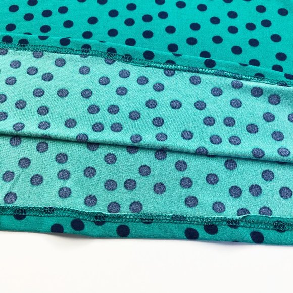 Leota Teal and Black Mini Dress - Picture 5 of 12